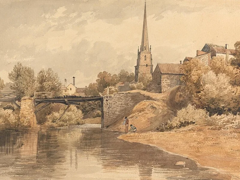 1769-Henry Edridge - Sul Monnow, Monmouth